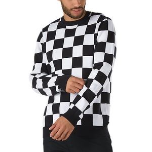 Vans Checker Sweater in Black / White (Men’s NWOT)